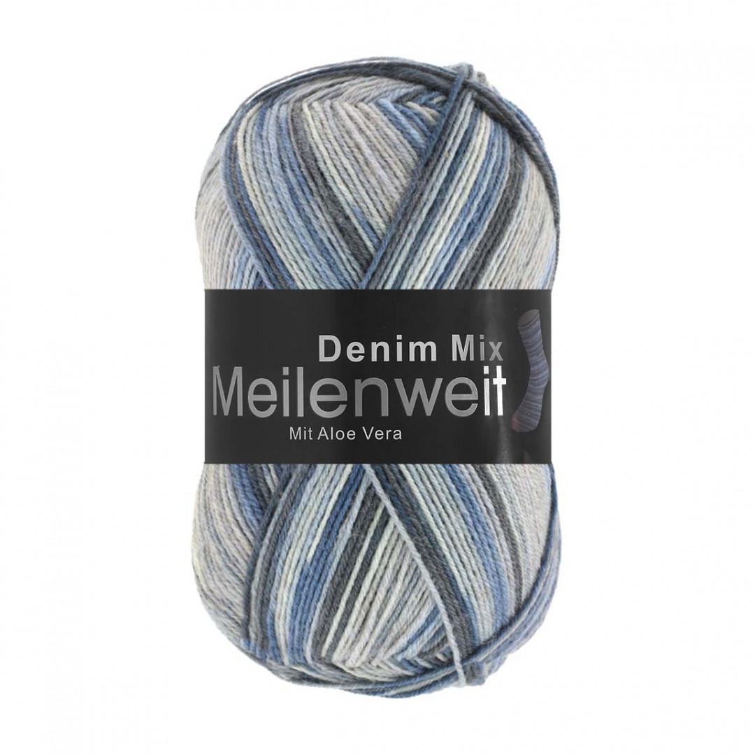 Lana Grossa Meilenweit Denim Mix, 7818