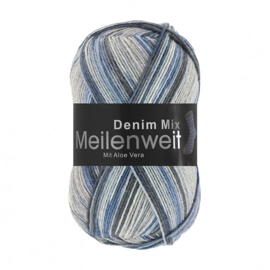 Lana Grossa Meilenweit Denim Mix, 7818