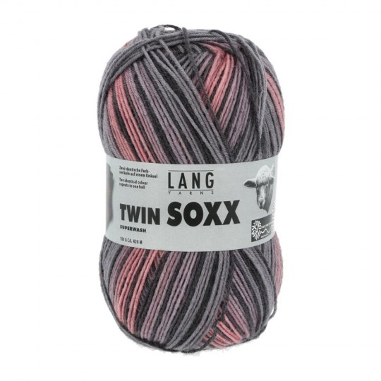 Lang Yarns Twin Soxx 4-х нитка, 0187