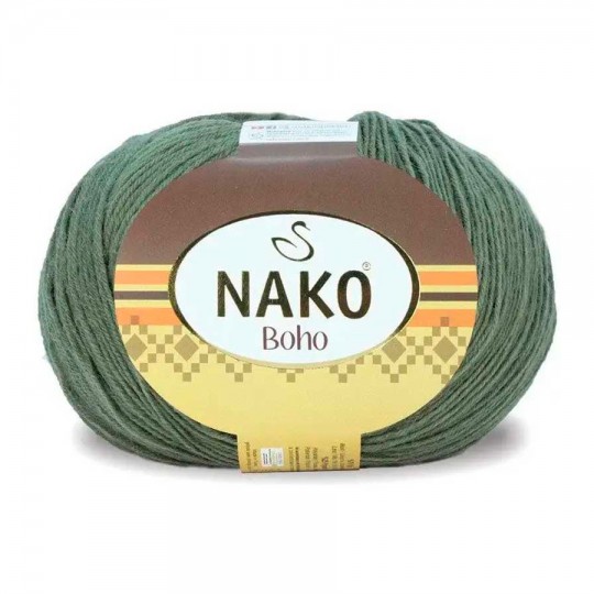 Nako Boho, оливковый 12537