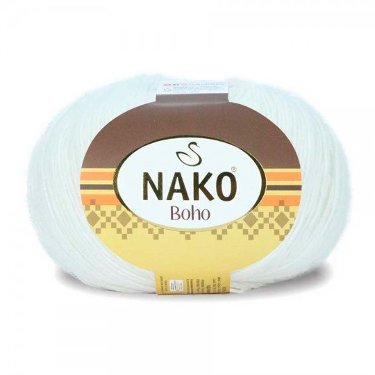 Nako Boho, белый 208