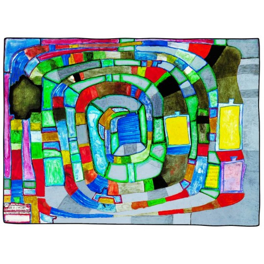 Opal Sockenwolle, серия Hundertwasser, 1433