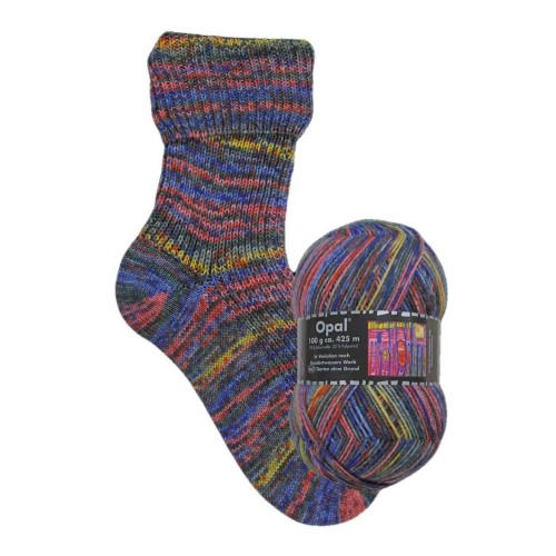Opal Sockenwolle, серия Hundertwasser, 3205