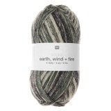 Rico Design Socks Earth + Wind + Fire, 04 - Forest
