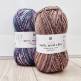 Rico Design Socks Earth + Wind + Fire, 02 - Sky