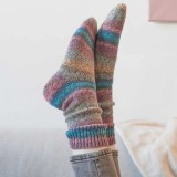 Rico Design Socks Sprinkly Stripey, 001