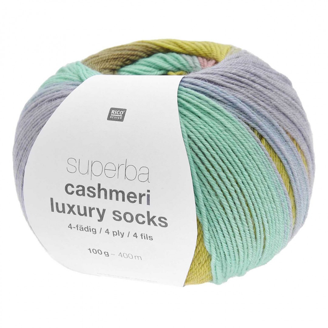 Rico Design Superba Cashmeri Luxury Socks, 020