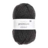 Rico Design Superba Premium Uni 100 г, 019 антрацит