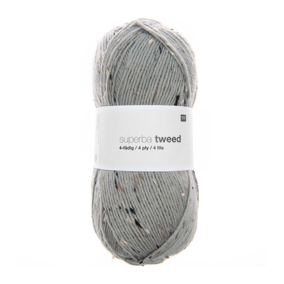 Rico Design Superba Tweed 4-х нитка, 02