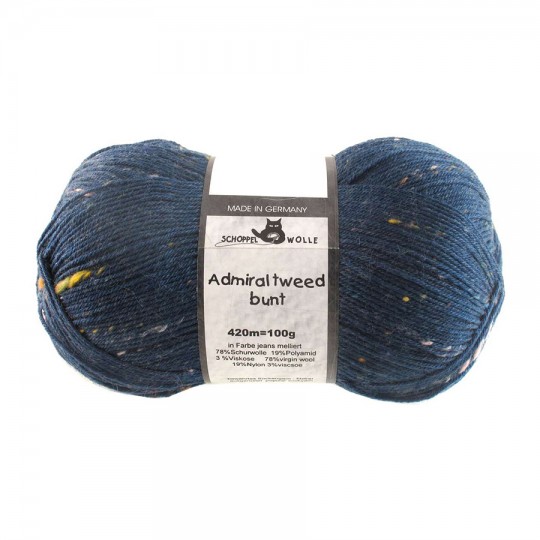 Schoppel Admiral Tweed Bunt, 4993 Синий