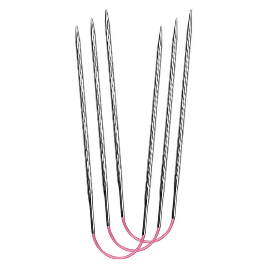 Спицы носочные Addi CraSy Trio Unicorn, 30 см