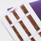Набір шкарпеткових деревʼяних спиць KnitPro Symfonie Wood, 15 см