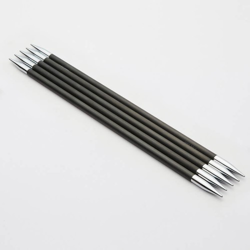 Спиці шкарпеткові KnitPro Karbonz, 15 см