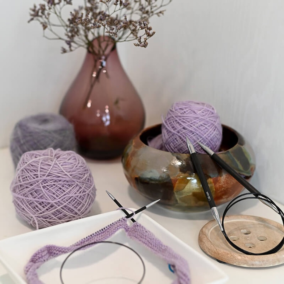Спиці кругові KnitPro Karbonz, 100 см