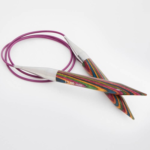 Спиці кругові KnitPro Symfonie Wood, 100 см