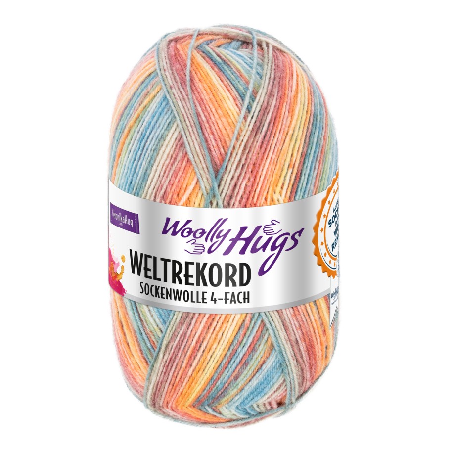 Woolly Hugs Weltrekord Sockenwolle, 02