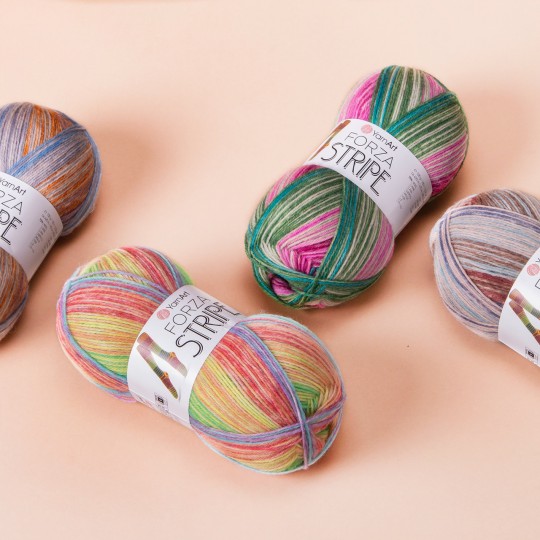 YarnArt Forza Stripe, 2807