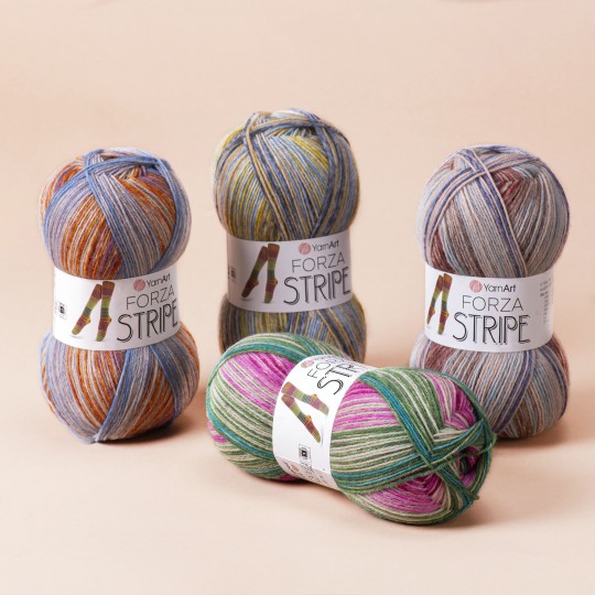 YarnArt Forza Stripe, 2807