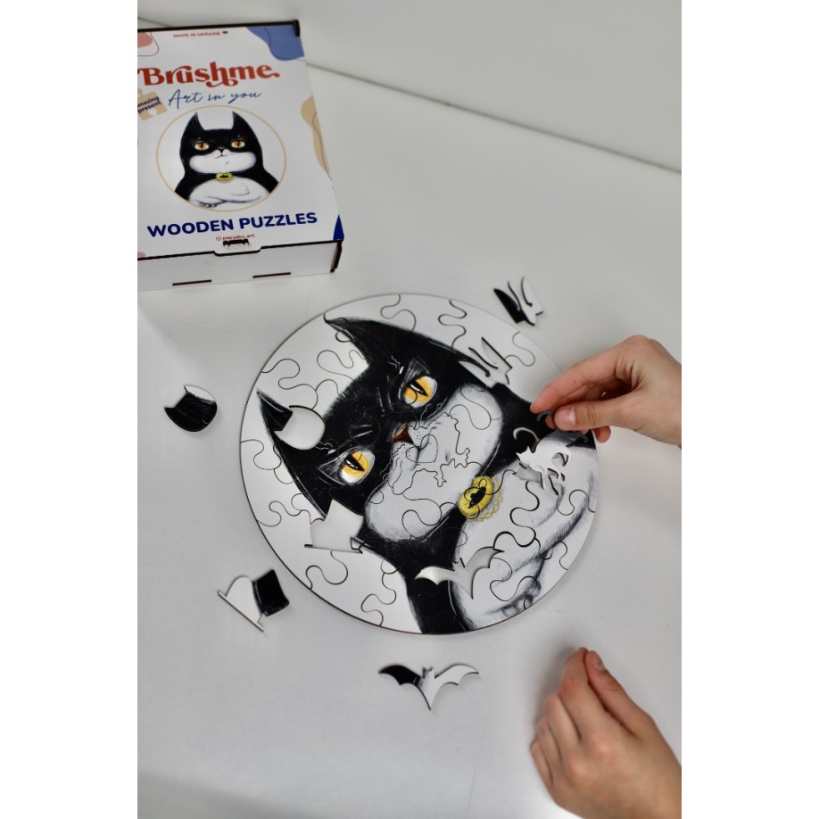Котик Бетмен ©Маріанна Пащук