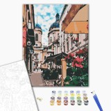 Картина за номерами - Львівська вуличка