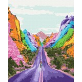 Картина за номерами - Райдужний шлях