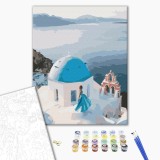 Картина за номерами - На даху Греції