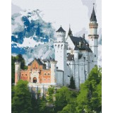 Картина за номерами - Казковий замок Нойшванштайн