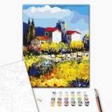 Картина за номерами - Провінція маслом