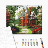 Картина за номерами - Казковий будиночок