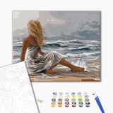 Картина за номерами - Дотик моря