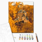 Картина по номерам - Осенний замок Эльц