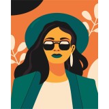Картина за номерами - Триптих Весняний стиль 2
