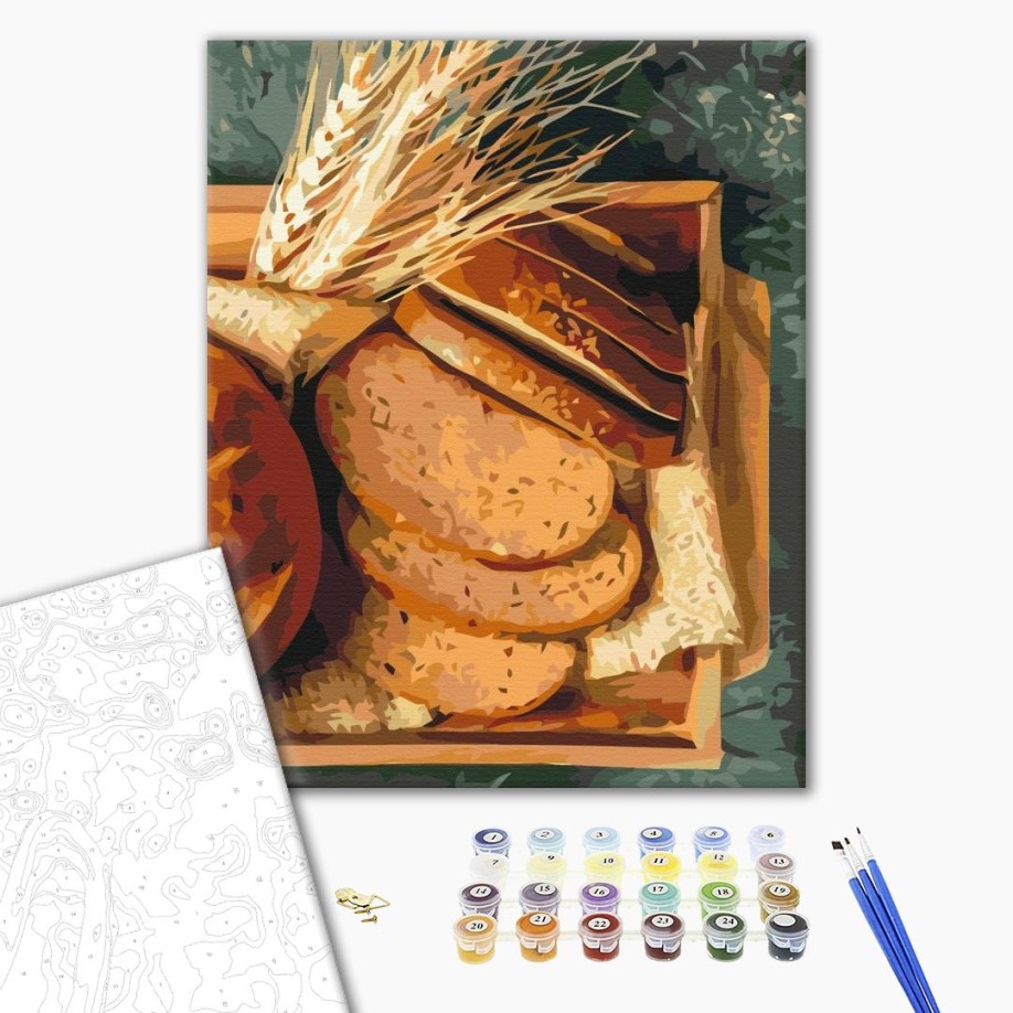 Картина за номерами - Запашний хліб