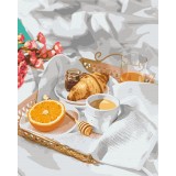 Картина за номерами - Цитрусовий перекус