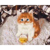 Картина за номерами - Грайливе кошеня