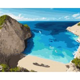 Картина за номерами - Блакитна лагуна