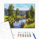 Картина за номерами - Шлях від джерела