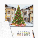 Картина за номерами - Головна новорічна красуня
