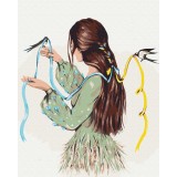 Картина по номерам - Полет свободы © Alla Berezovska