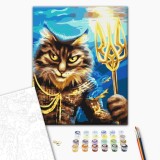 Картина за номерами - Котик український Нептун ©Маріанна Пащук