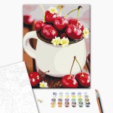 Картина за номерами - Стиглі черешні