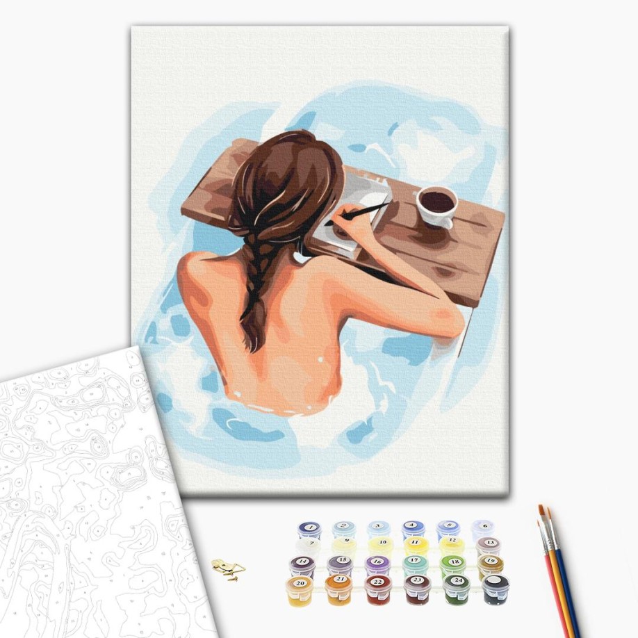 Картина по номерам - Время для себя © Alla Berezovska