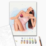 Картина по номерам - Нежное прикосновение © Alla Berezovska