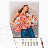 Картина за номерами - Витончена весна © Mykhailyshyna Daria
