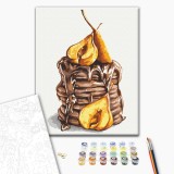 Картина за номерами - Грушева насолода © Anna Kulyk