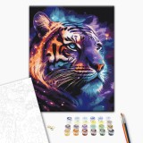 Картина за номерами - Космічний тигр