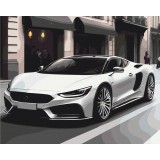 Картина за номерами - Авто в мегаполісі
