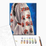 Картина по номерам - Вышиванка ©Карина Зимина