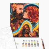 Картина по номерам - Закохані © Olena Lazarenko