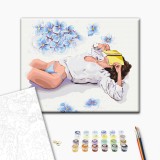 Картина по номерам - Перерва на читання © Alla Berezovska